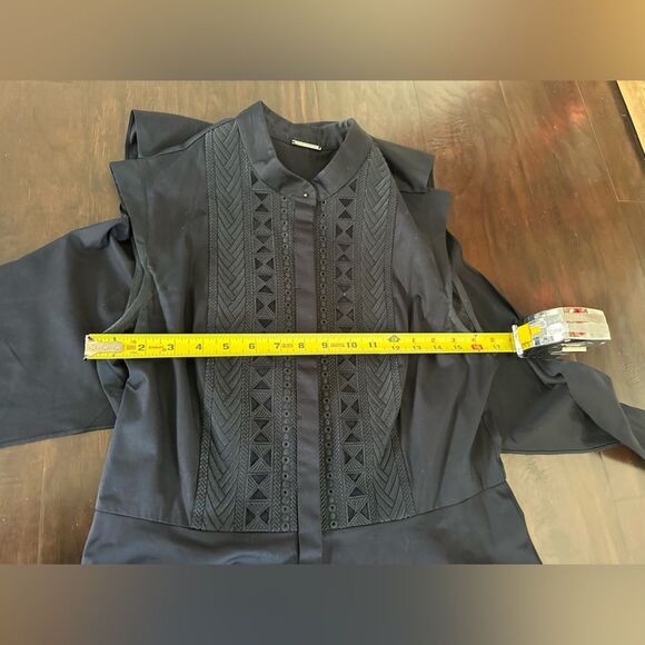 Elie Tahari Navy Blue Women's Dress Size 10 - Picture 11 of 13